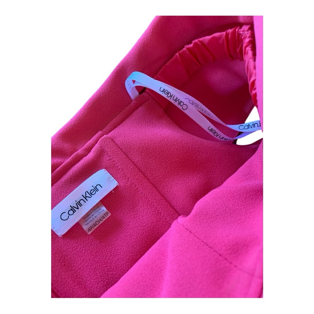 Calvin Klein Coral Dress Sz4P - Picture 7 of 7